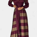 ALIONNE – Csíkos Maxi Ruha