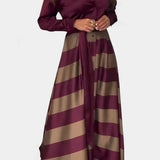 ALIONNE – Csíkos Maxi Ruha