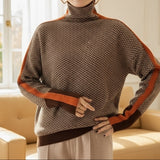 Eleanor | Magas Nyakú Herringbone Luxe