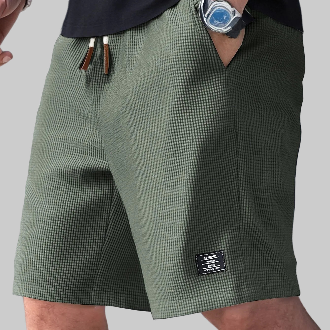Alessandro™ | Elegáns Pamut Rövidnadrág