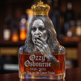 Ozzy Ne vedem a vonat őrült Whiskey üveg