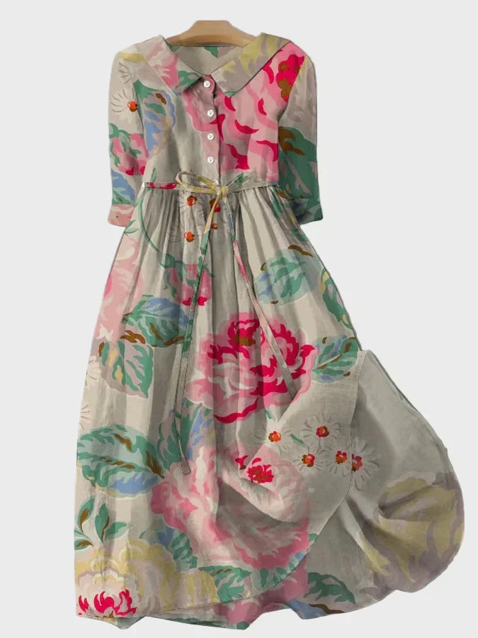 Boho Stílusú Színes Ruha