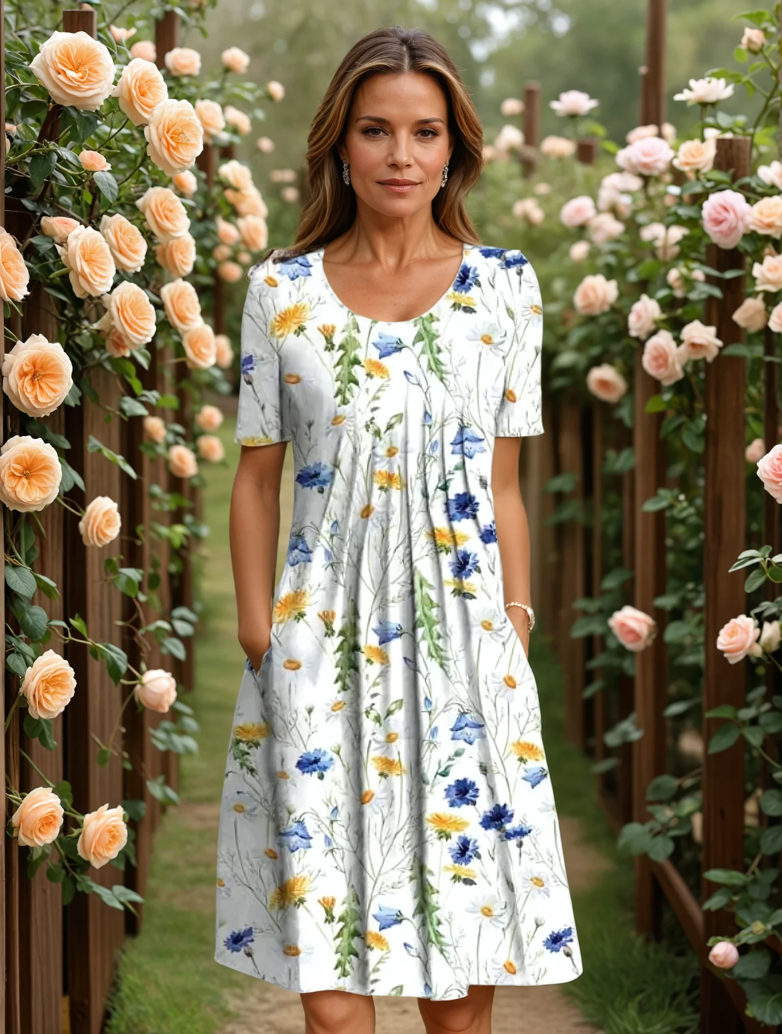 Barbara | Elegáns Ruha Hasfedéssel