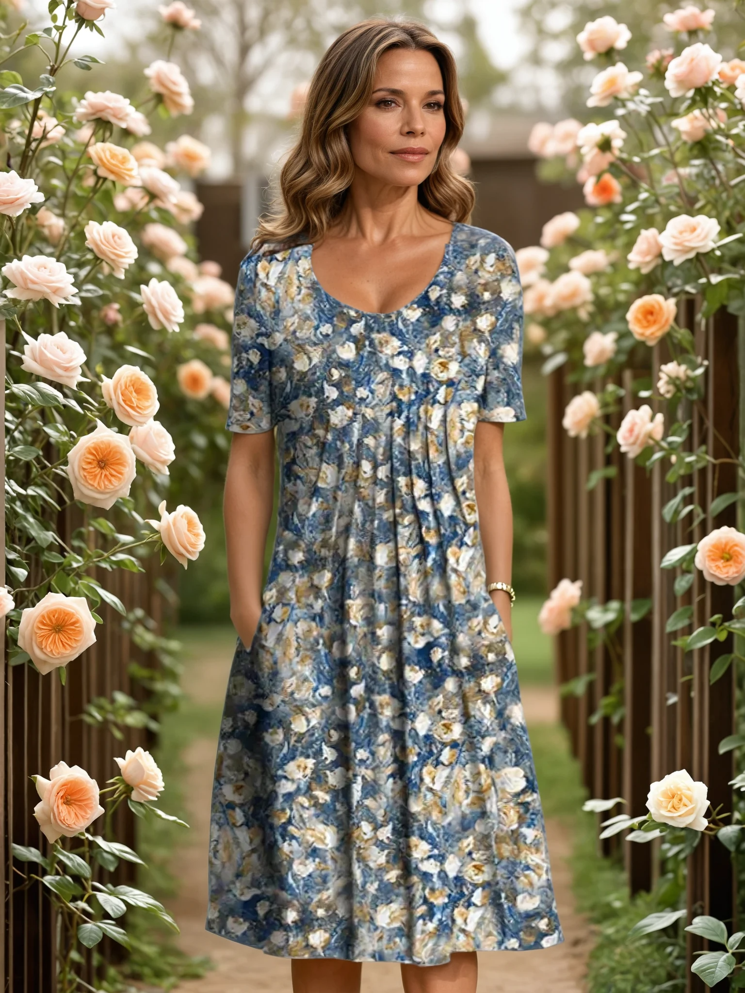 Barbara | Elegáns Ruha Hasfedéssel
