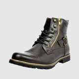 Norbert - Bőr cipők fűzős kivitelben