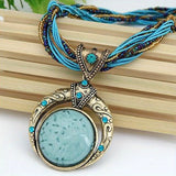 Boho Medálos Nyaklánc
