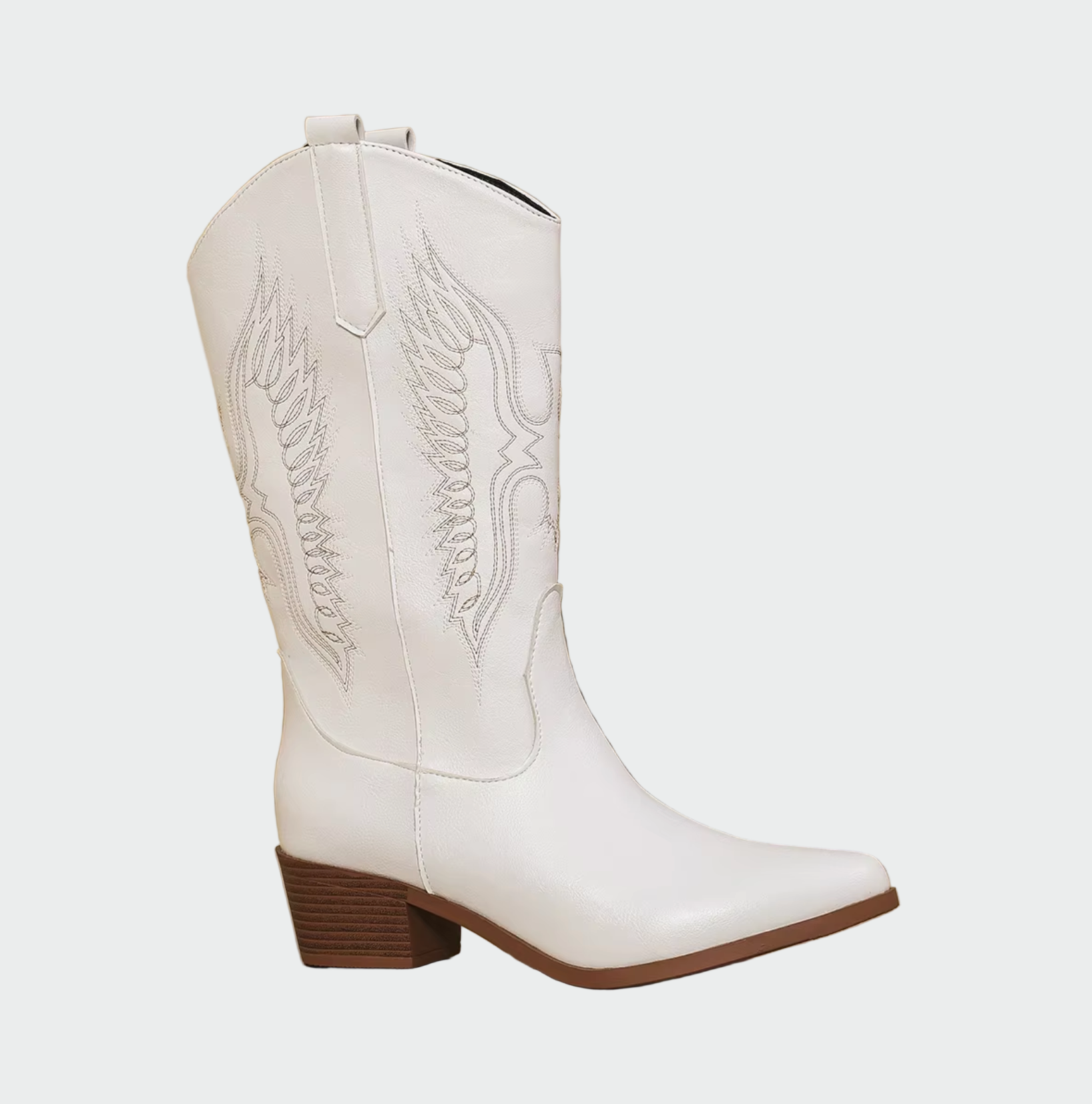 Bőr nyugati cowboy cipők