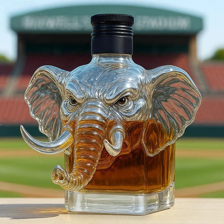 Elefánt Korona Royal whisky üveg