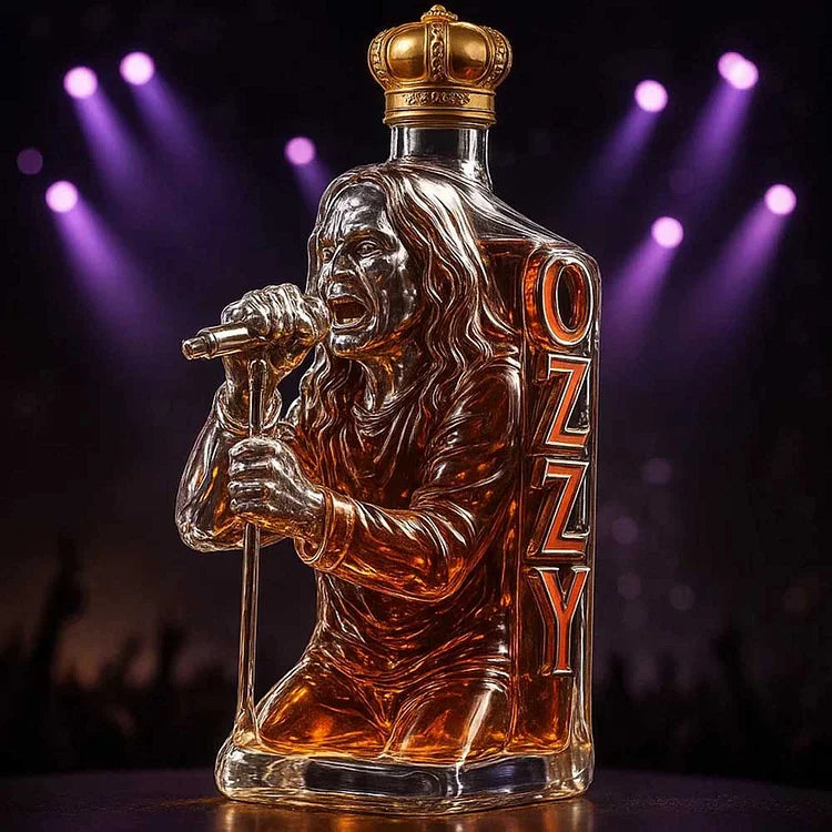 2025 Ozzy Osbourne Turné Végső Whisky Emléktárgy Üveg