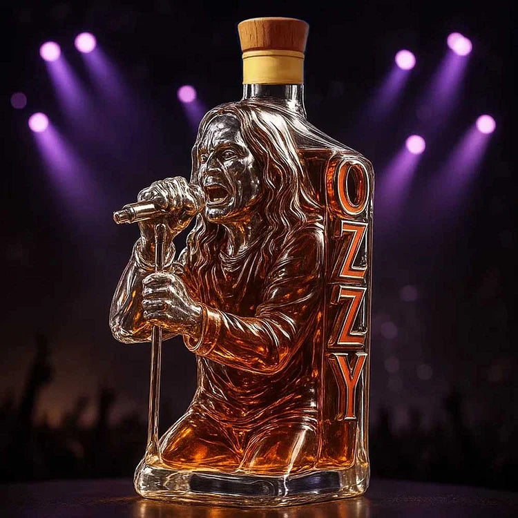 2025 Ozzy Osbourne Turné Végső Whisky Emléktárgy Üveg