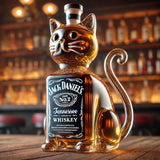 Whisky üveg Macska