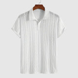 Tivadar – Finom kötött póló texturált dizájnnal