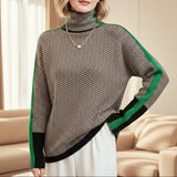 Eleanor | Magas Nyakú Herringbone Luxe