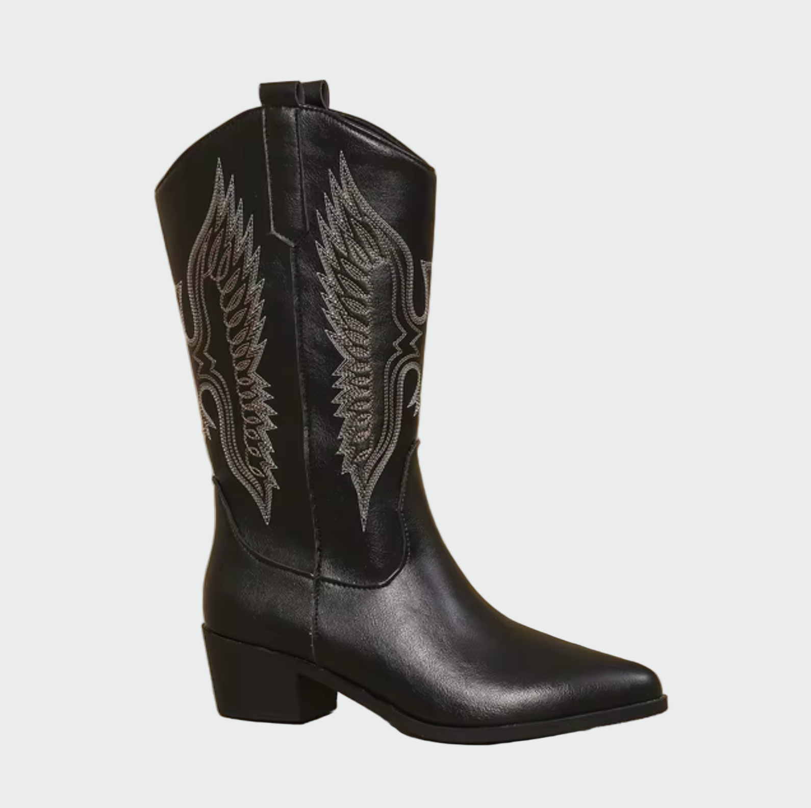 Bőr nyugati cowboy cipők