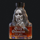 Ozzy Ne vedem a vonat őrült Whiskey üveg