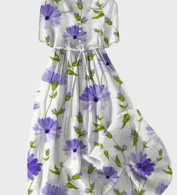 Levendula Színű Maxi Ruha