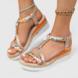 Lenka - Kényelmes magassarkú szandál