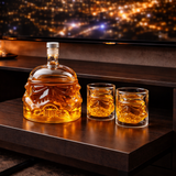 Whiskey Üveg - Üveg és Pohár Készlet Kiadás