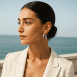 Kirstine giulia smaltott fülbevaló