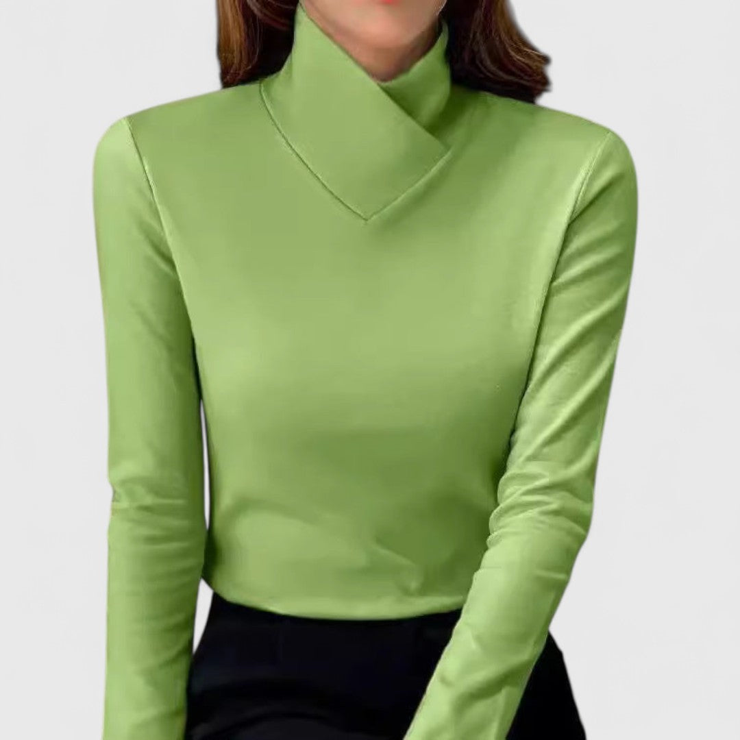 Clair | Elegáns Garbós Pulóver