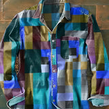 Filip™ | Prémium Patchwork Ing – Egyedi Stílus & Kényelmes Illeszkedés.