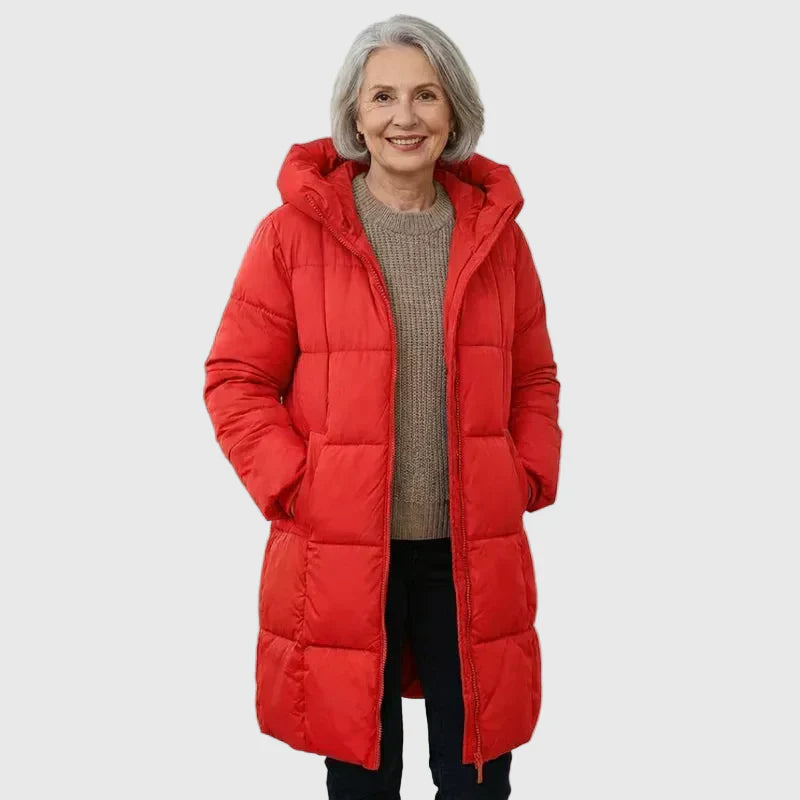 Campbell - Steppelt kabát kapucnival