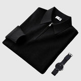 Ákos - Elegáns férfi pulóver cipzárral