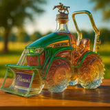 Traktor formájú dekantáló