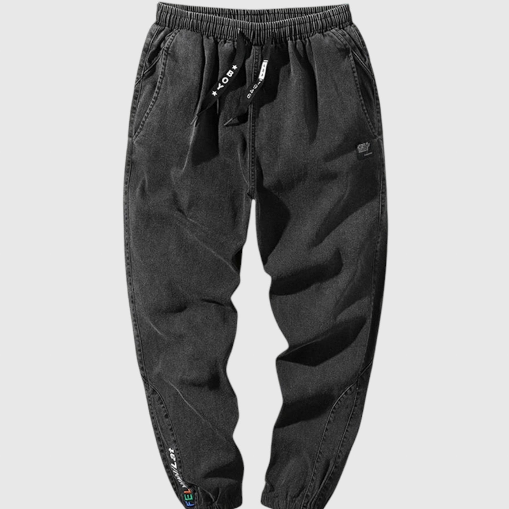 Elegáns farmer jogger nadrág