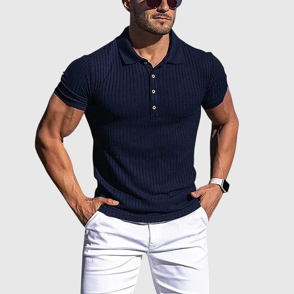 Henrik - Elegáns csíkos pólóing