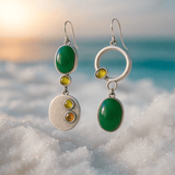 Saga | Orecchini Argento Lucido