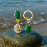 Saga | Orecchini Argento Lucido