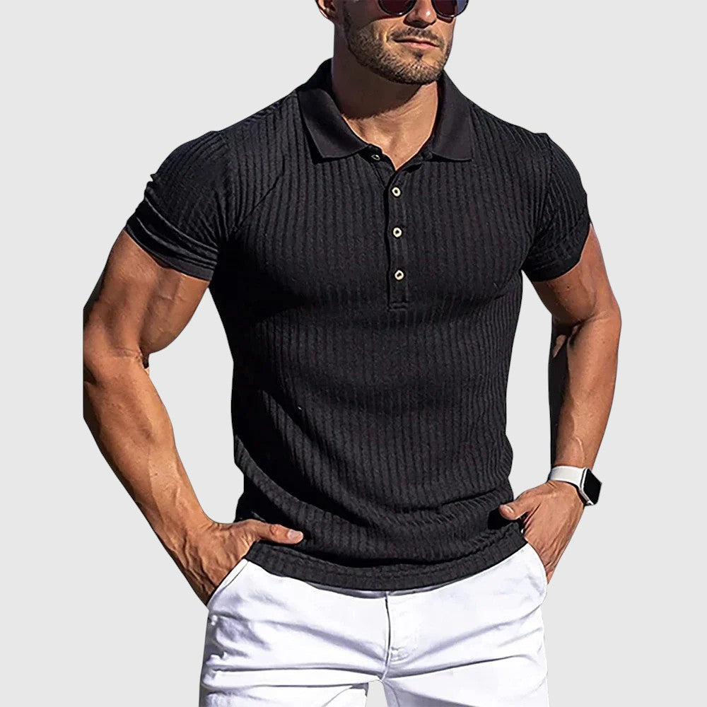 Henrik - Elegáns csíkos pólóing