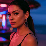 Selma | Orecchini quadrati