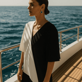 Selma világos négyzet fülbevalók