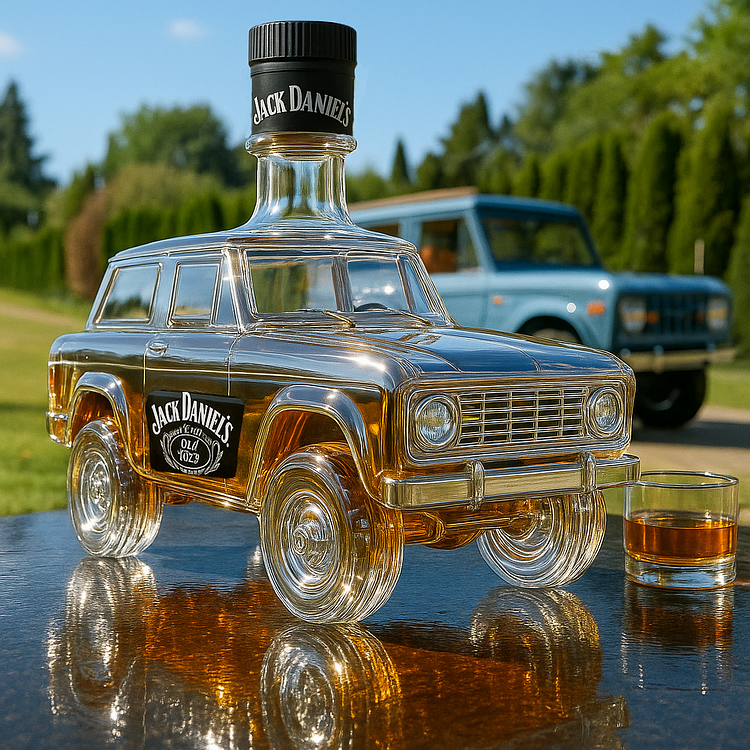 Ford Bronco (1966–1977) Klasszikus whiskey üveg gyűjtőknek