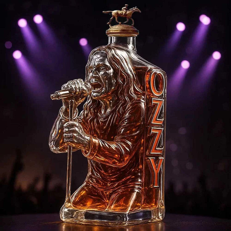 2025 Ozzy Osbourne Turné Végső Whisky Emléktárgy Üveg