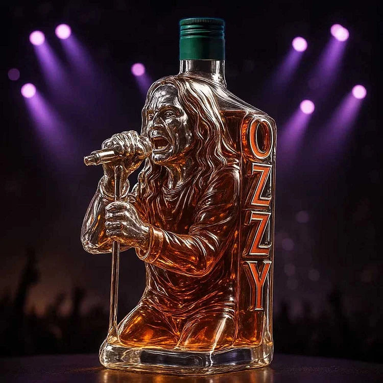 2025 Ozzy Osbourne Turné Végső Whisky Emléktárgy Üveg