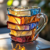 MugArt - Festett Könyves Bögre