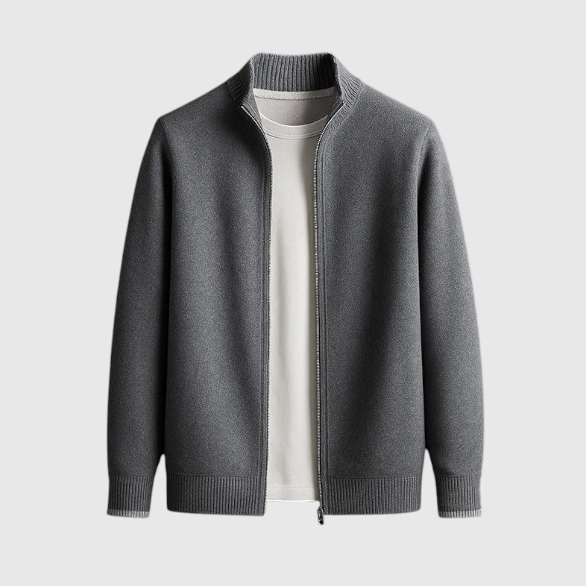 VERON | Prémium gyapjú dzseki cipzárral