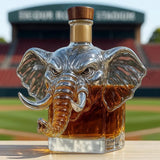 Elefánt Korona Royal whisky üveg