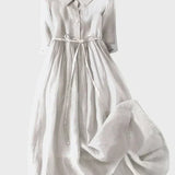 Elegáns galléros ruha