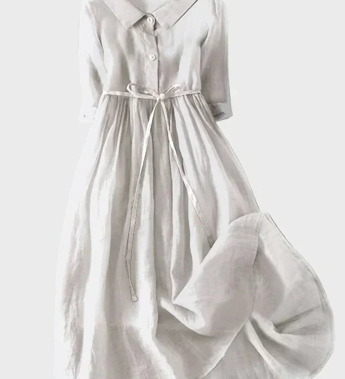 Elegáns galléros ruha