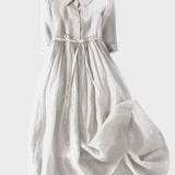 Elegáns galléros ruha