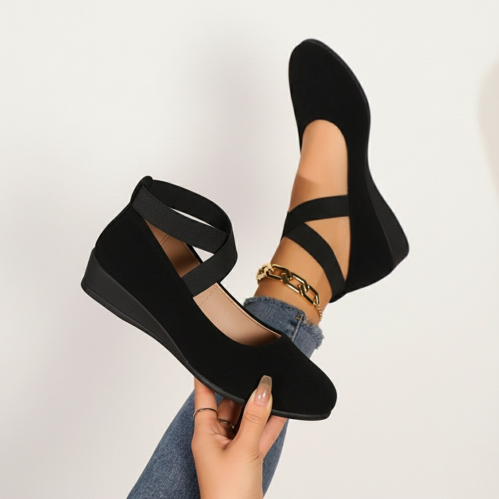 Monique - Kényelmes Zárt Sarok Slip-On Cipők