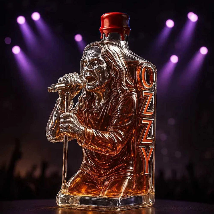 2025 Ozzy Osbourne Turné Végső Whisky Emléktárgy Üveg