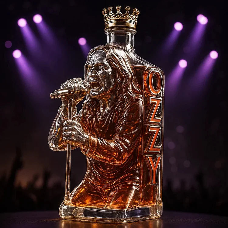 2025 Ozzy Osbourne Turné Végső Whisky Emléktárgy Üveg