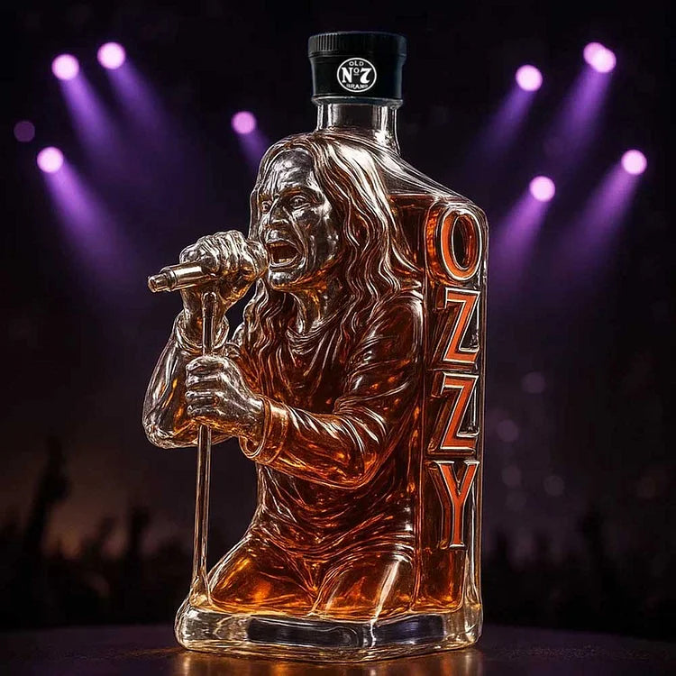 2025 Ozzy Osbourne Turné Végső Whisky Emléktárgy Üveg