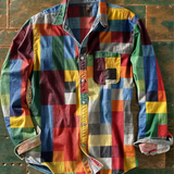 Filip™ | Prémium Patchwork Ing – Egyedi Stílus & Kényelmes Illeszkedés.