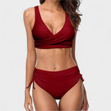 Helena - Magas Derékú Bikini Keresztpánttal